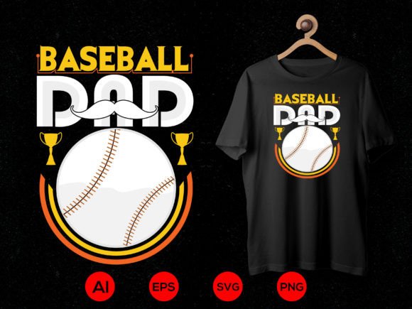 Baseball T-shirt Design 29: A Versatile Graphics Asset