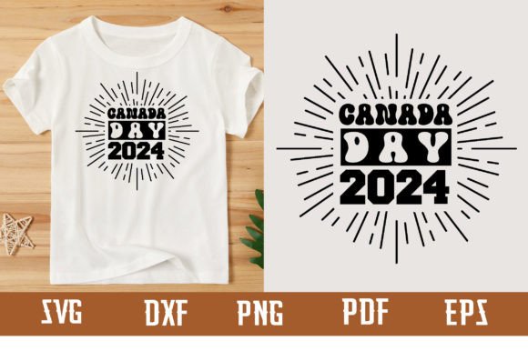 Canada Day 2024 Svg Design: A Versatile Graphic for T-Shirt Designs