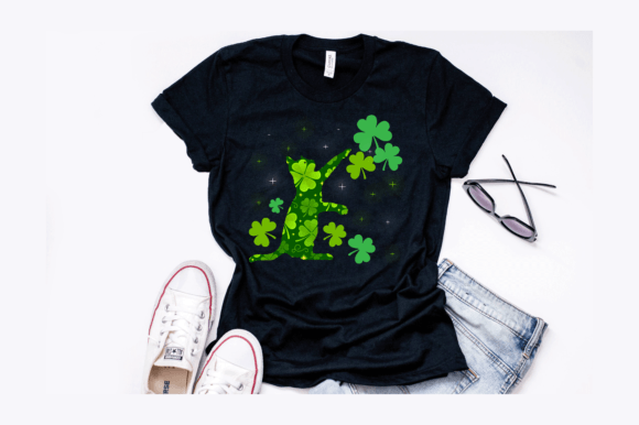 Cat St. Patrick's Day Graphics for T-Shirt Designs