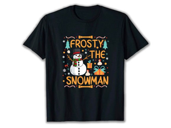 Frosty the Snowman T-Shirt Design: A Perfect Graphics Addition