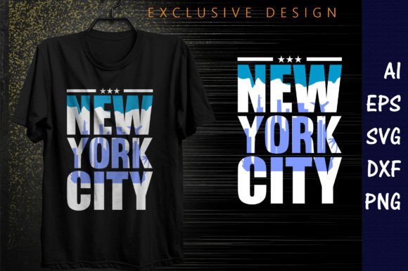 New York City T-shirt Design: A Versatile Graphics Asset