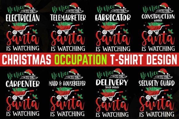 Occupation Christmas T-shirt Design 10 Review
