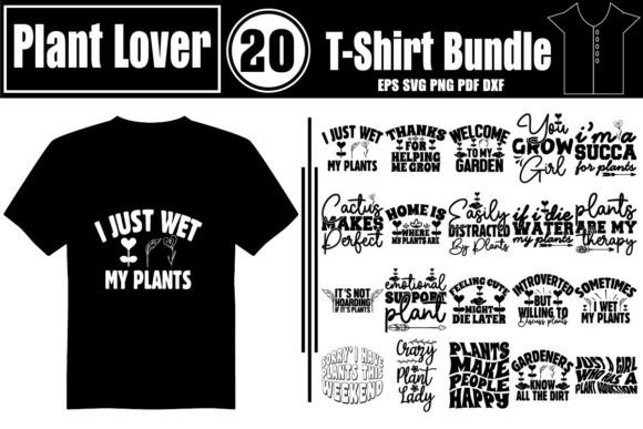 Plant Lover T-Shirt Design Bundle Review