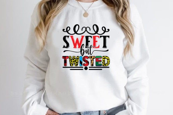 Sweet but Twisted Sublimation Design: A Versatile Graphics Asset