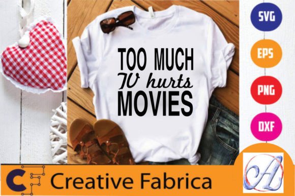 Too Much TV Hurts: A Fresh Take on Movie SVGs