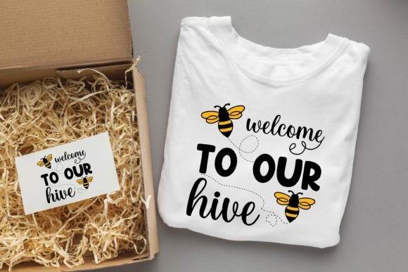 Welcome to Our Hive Bee Design: A Versatile Graphics Asset